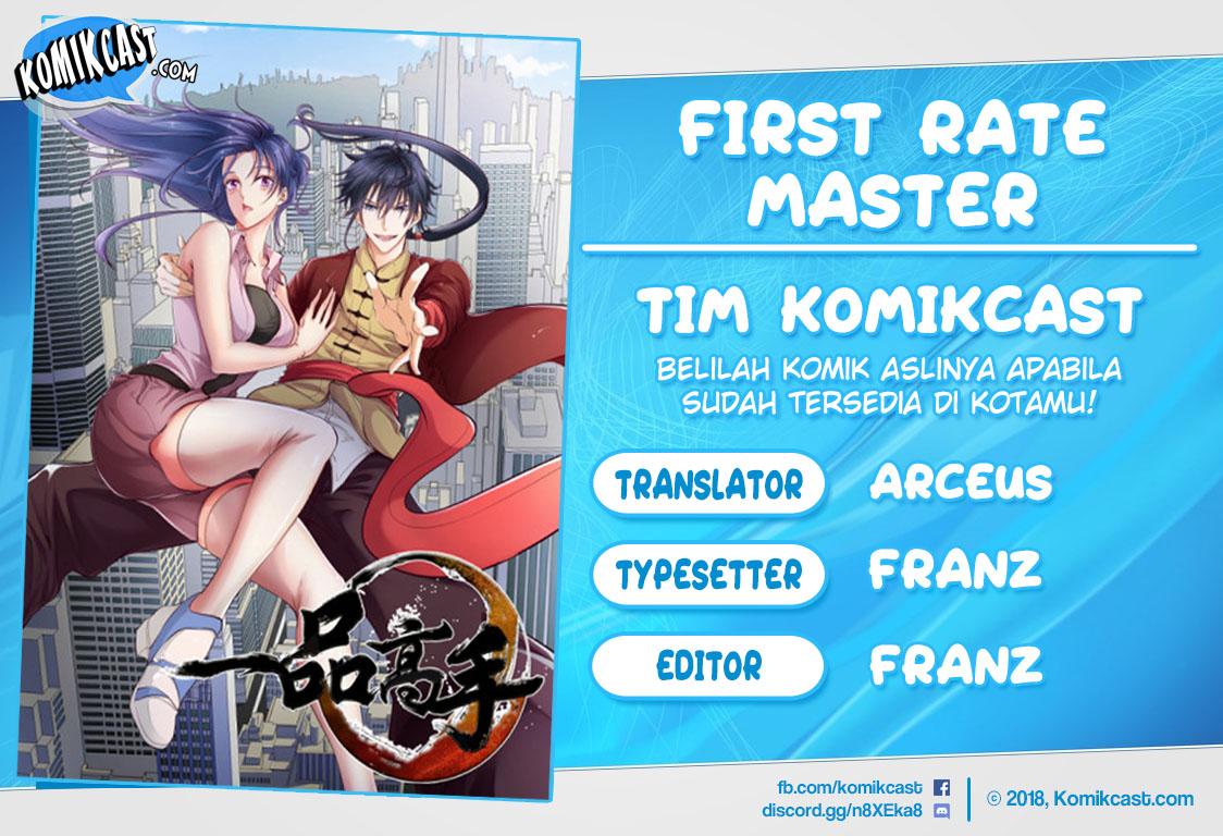 First Rate Master Chapter 20