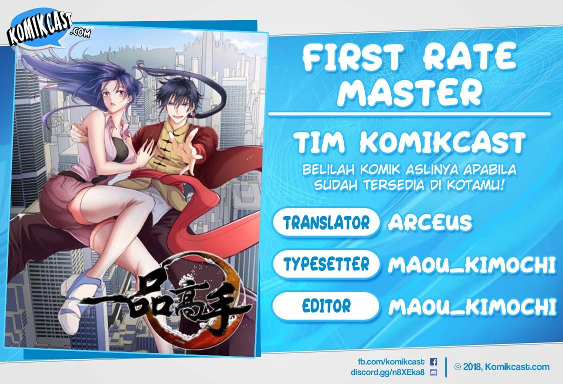 First Rate Master Chapter 8