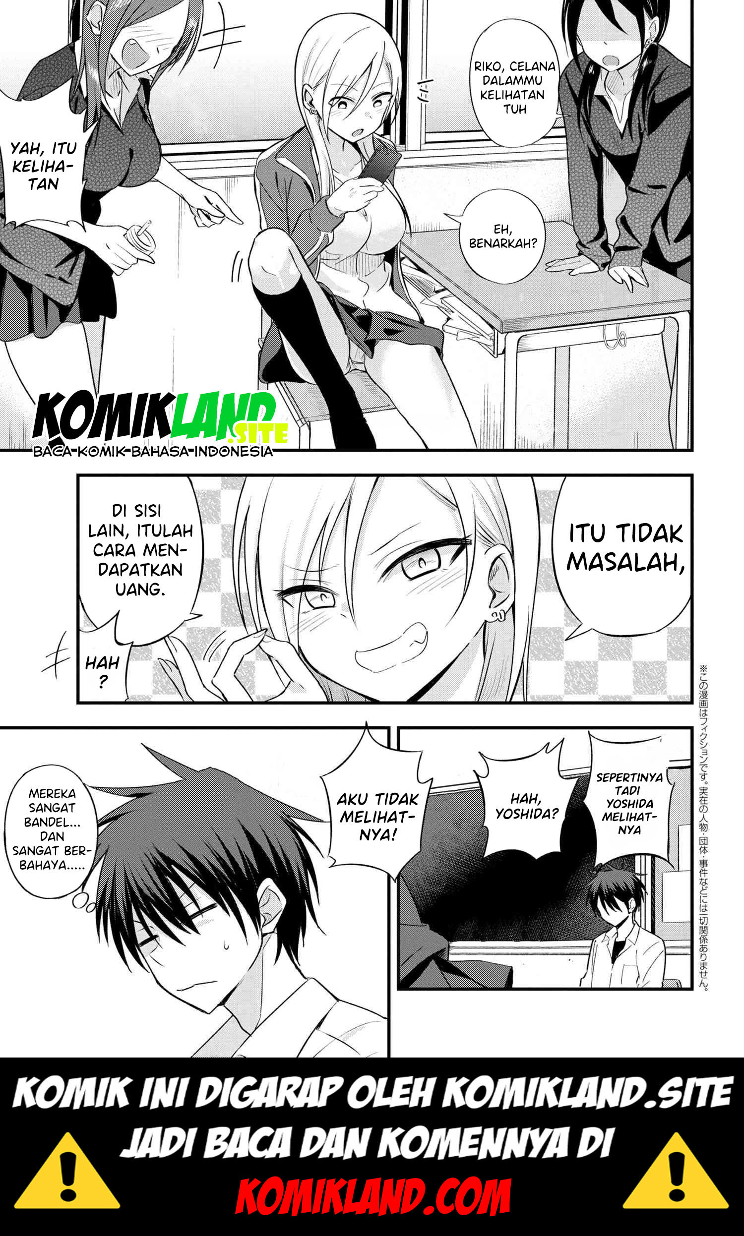 Please Go Home, Akutsu-san! Chapter 6