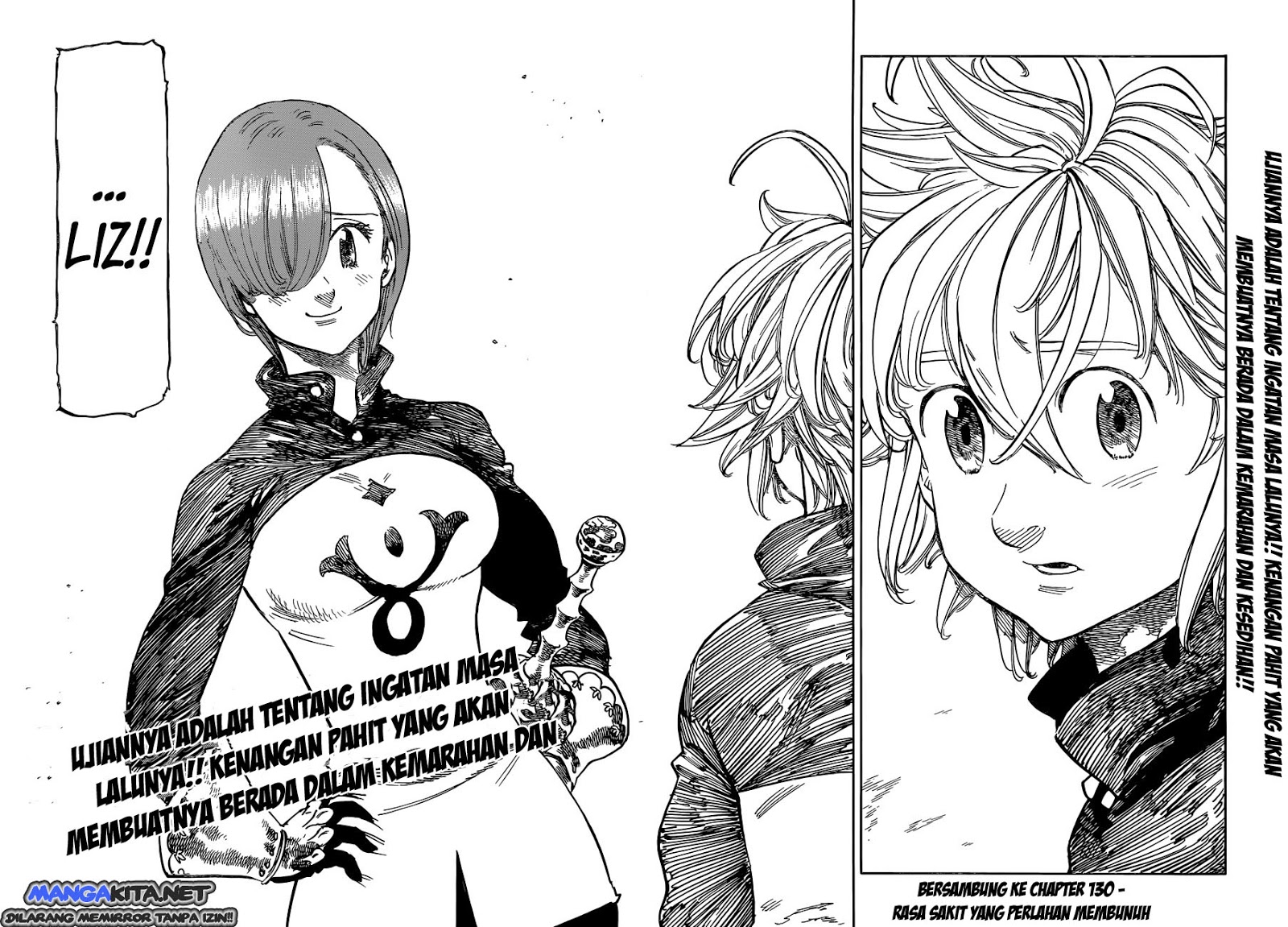 Nanatsu no Taizai Chapter 129