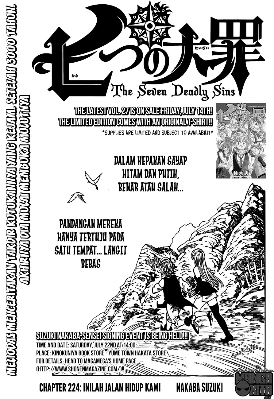 Nanatsu no Taizai Chapter 224