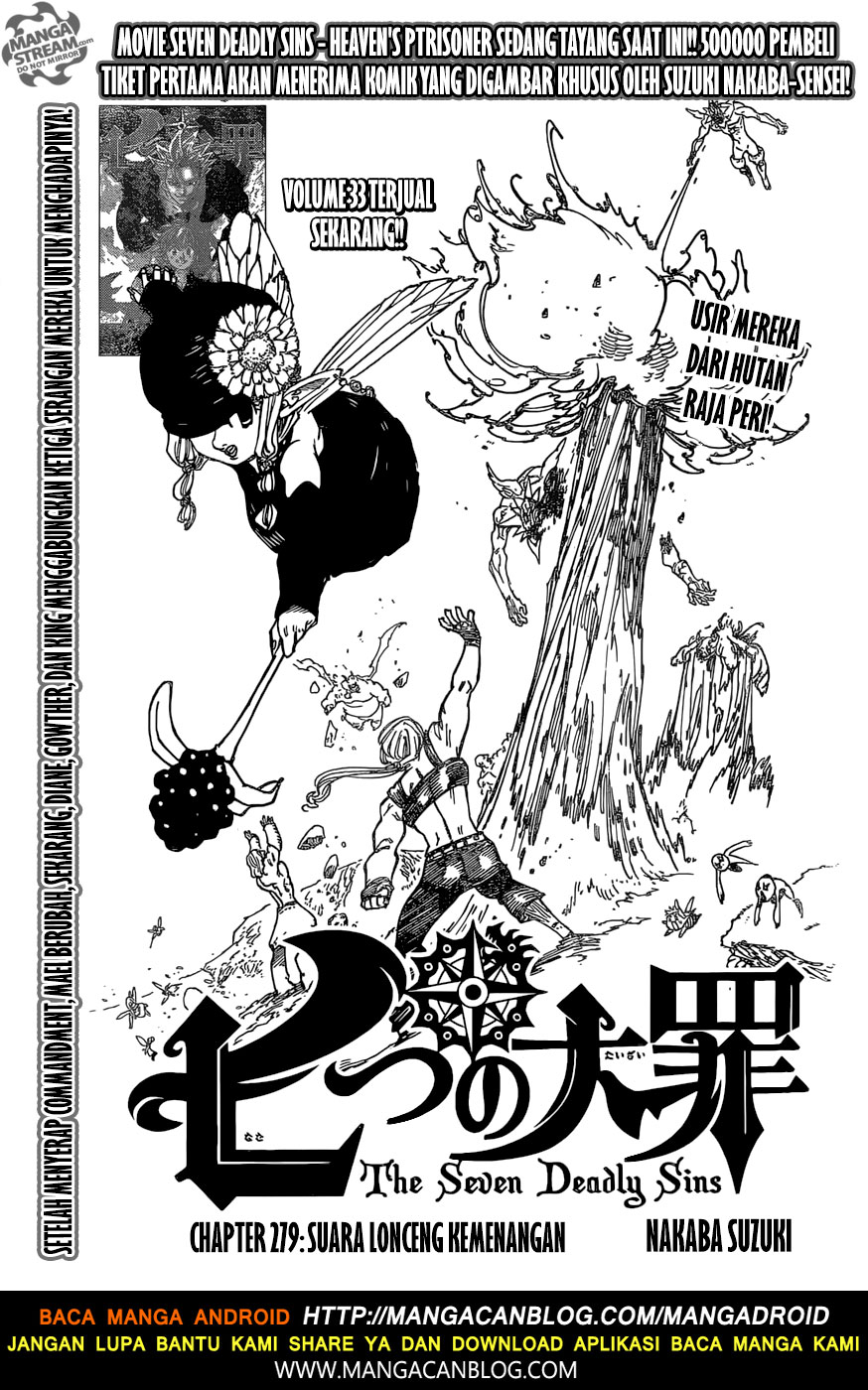 Nanatsu no Taizai Chapter 279