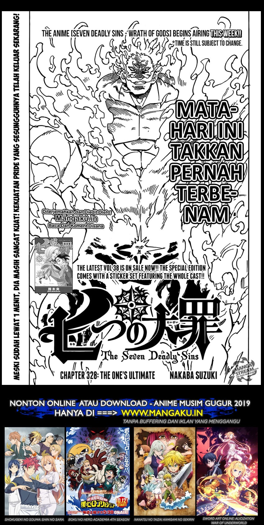 Nanatsu no Taizai Chapter 328