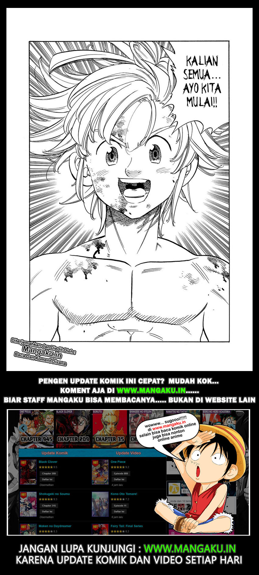 Nanatsu no Taizai Chapter 330