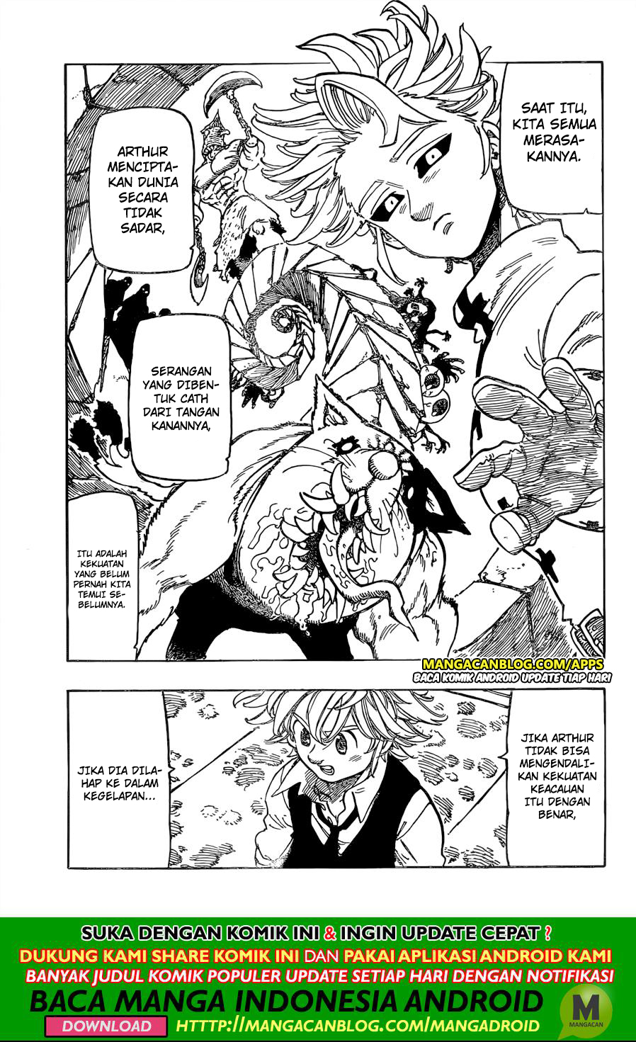 Nanatsu no Taizai Chapter 340