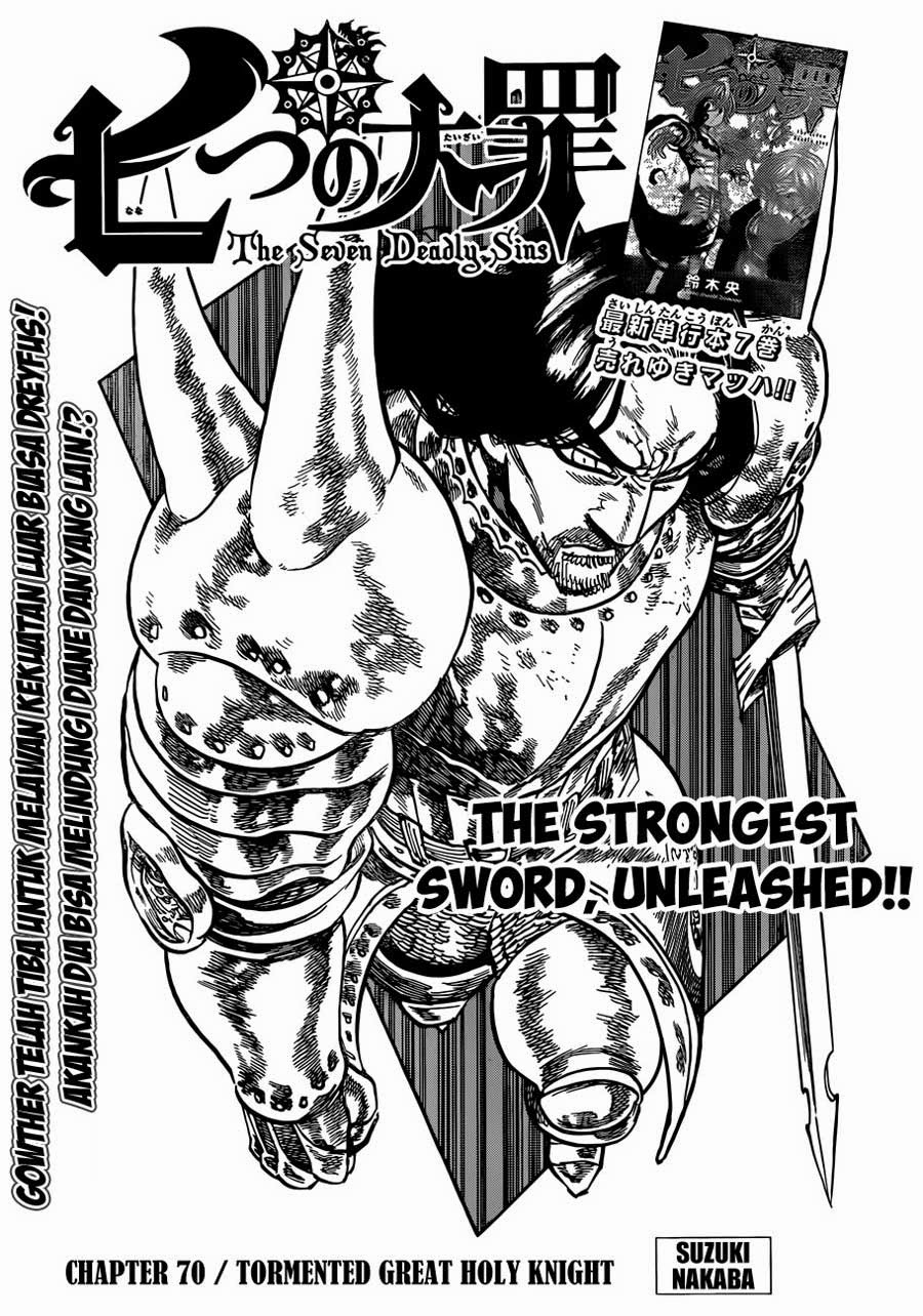 Nanatsu no Taizai Chapter 70