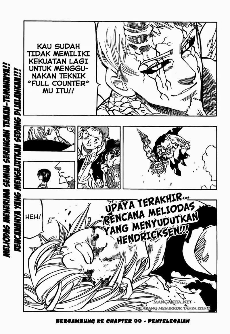 Nanatsu no Taizai Chapter 98