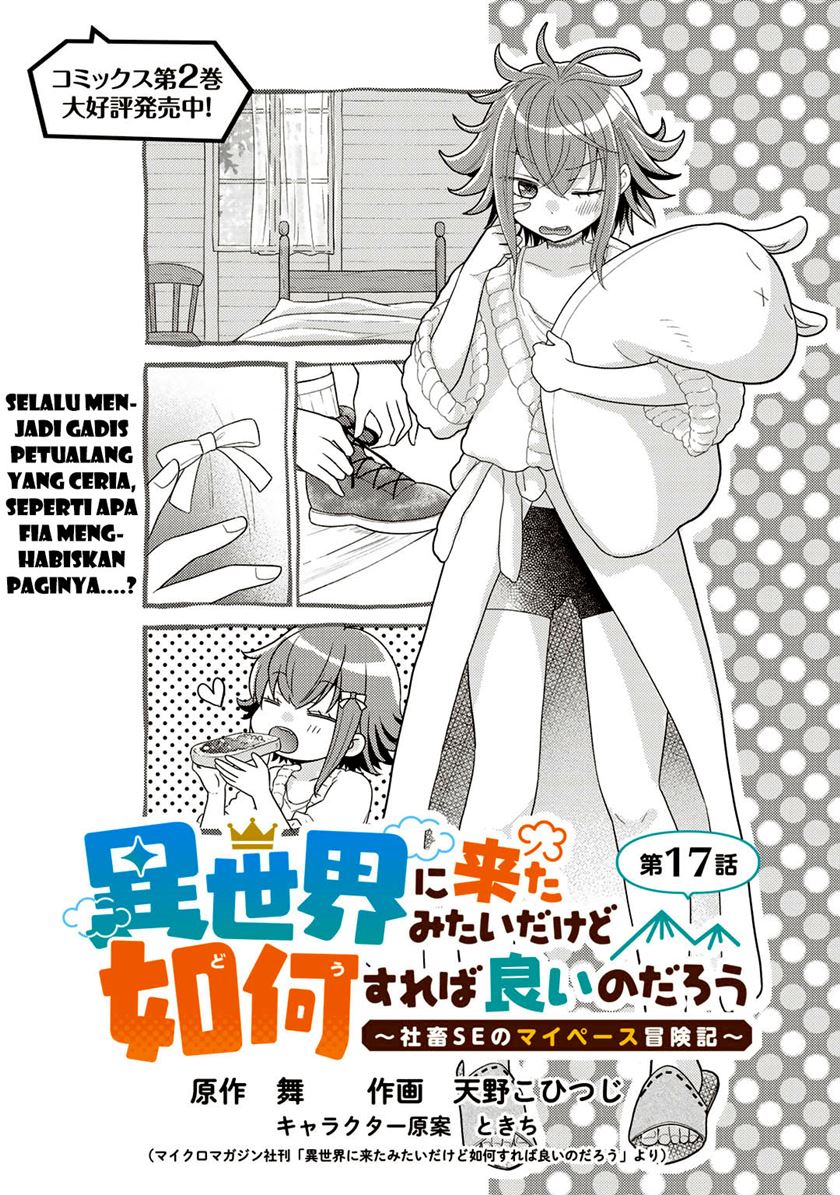 Isekai ni Kita Mitai dakedo Ikan Sureba Yoi no Darou Chapter 17