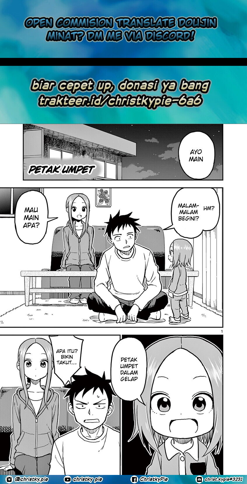 Karakai Jouzu no (Moto) Takagi-san Chapter 114