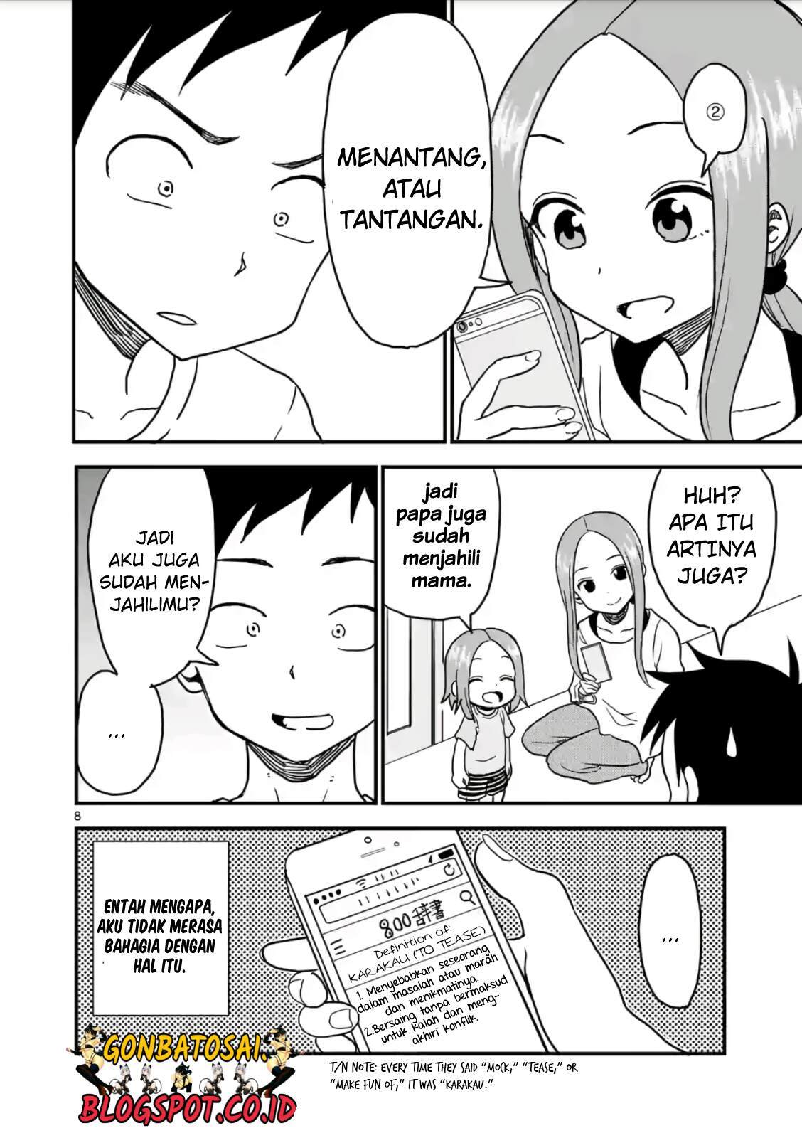 Karakai Jouzu no (Moto) Takagi-san Chapter 14