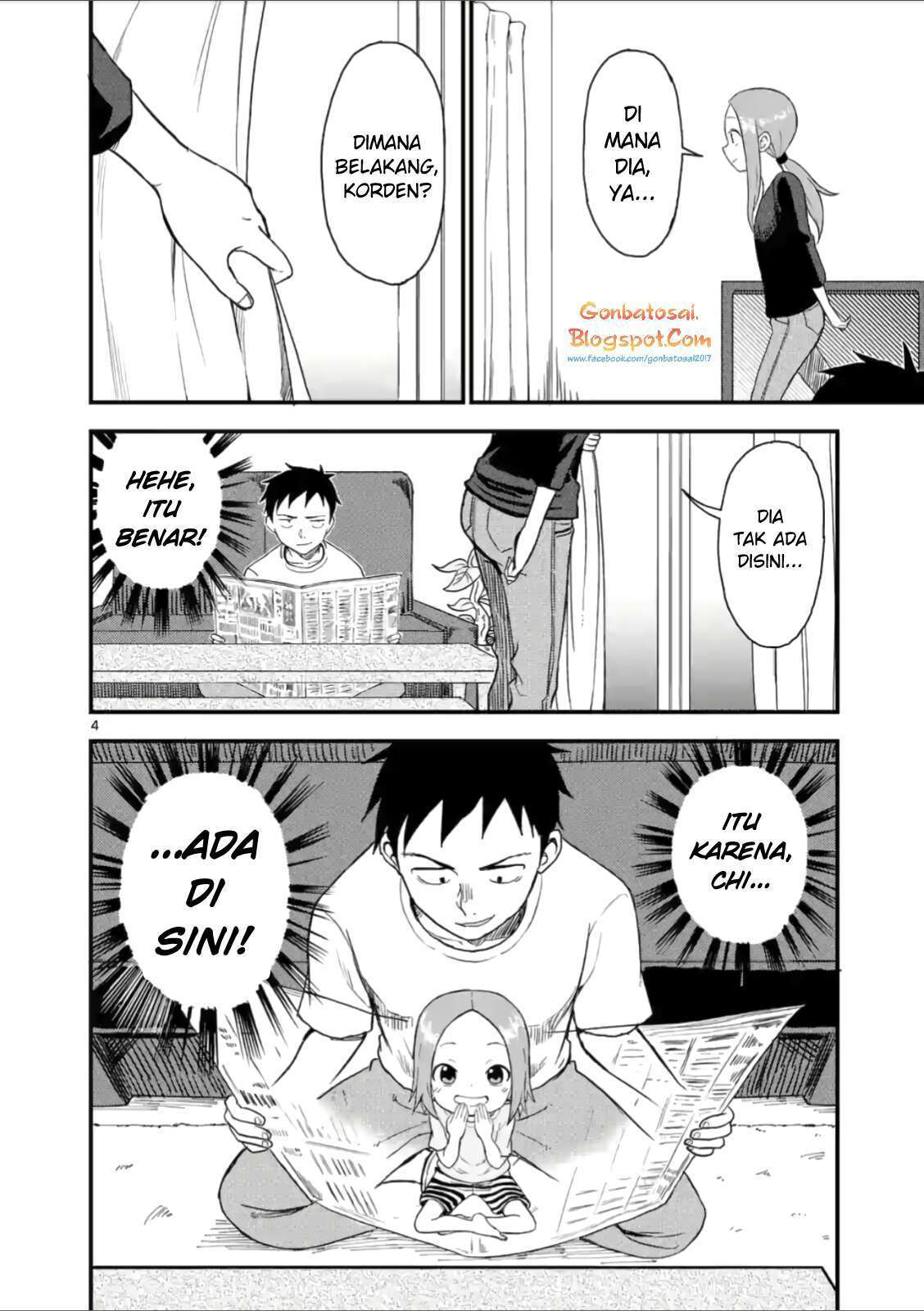 Karakai Jouzu no (Moto) Takagi-san Chapter 41