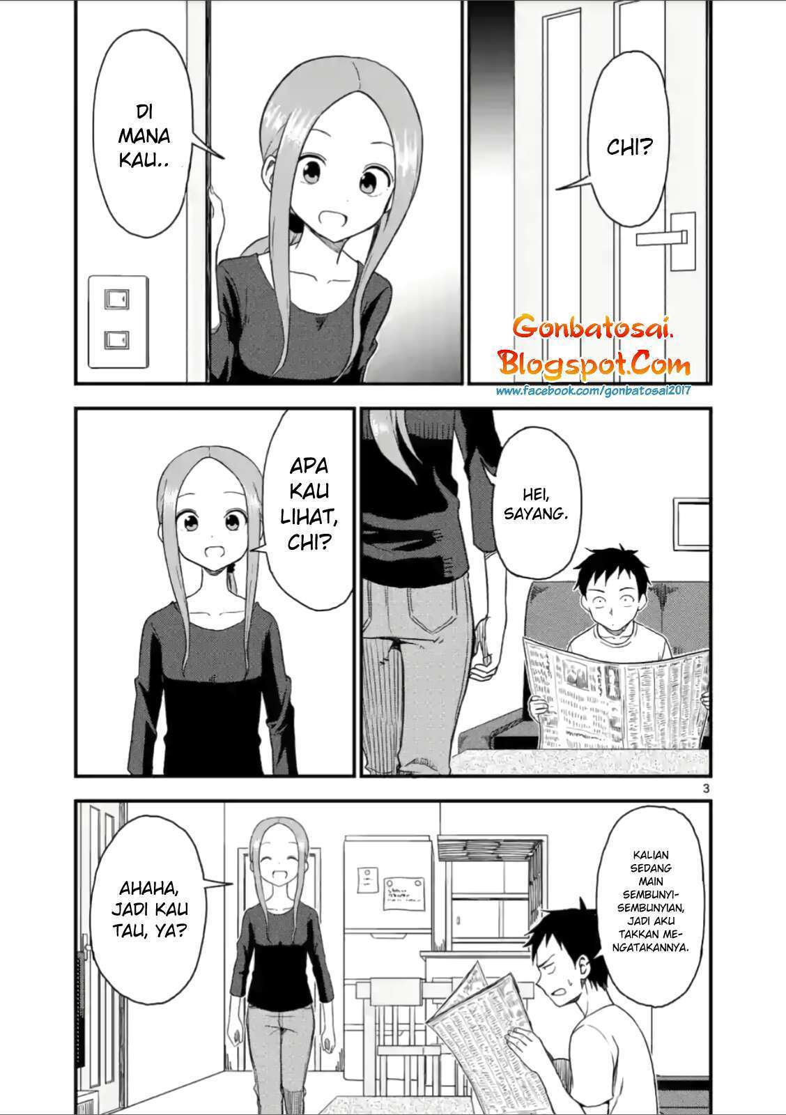 Karakai Jouzu no (Moto) Takagi-san Chapter 41