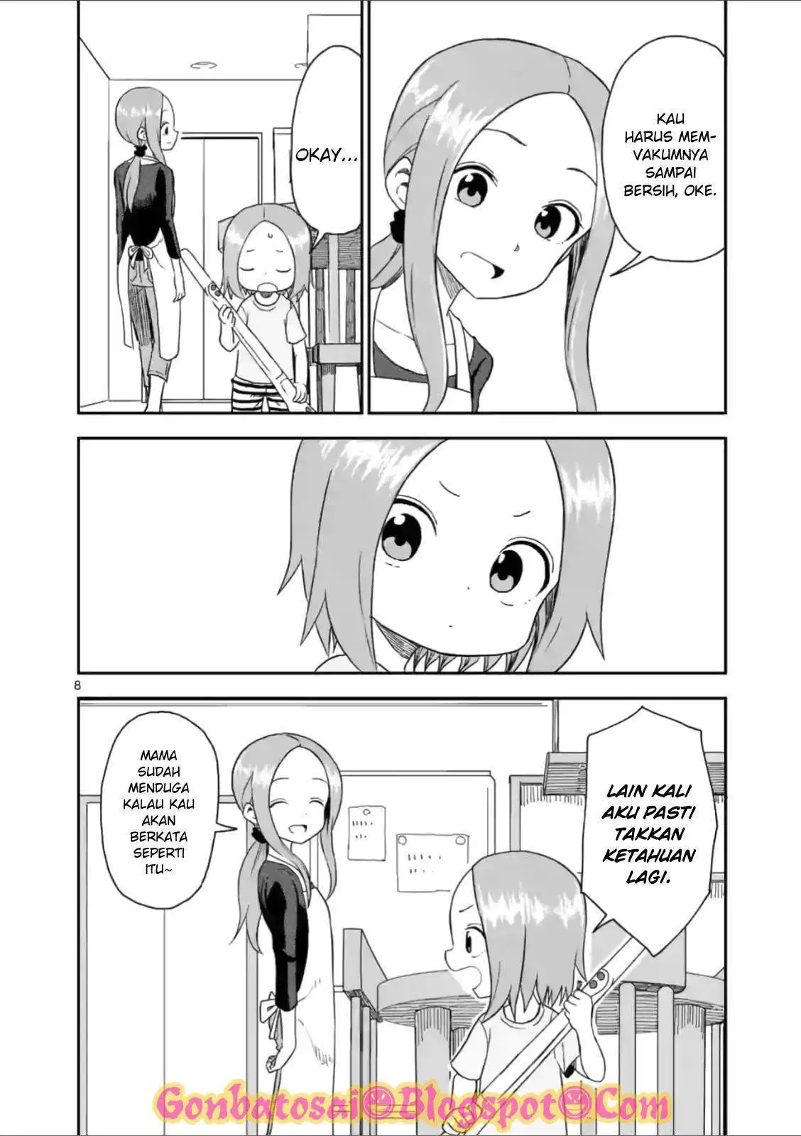 Karakai Jouzu no (Moto) Takagi-san Chapter 46