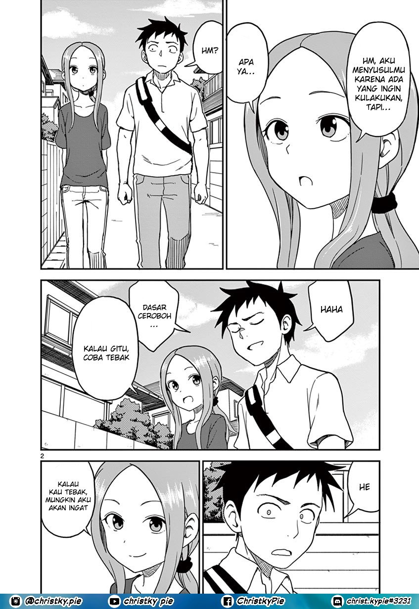 Karakai Jouzu no (Moto) Takagi-san Chapter 99