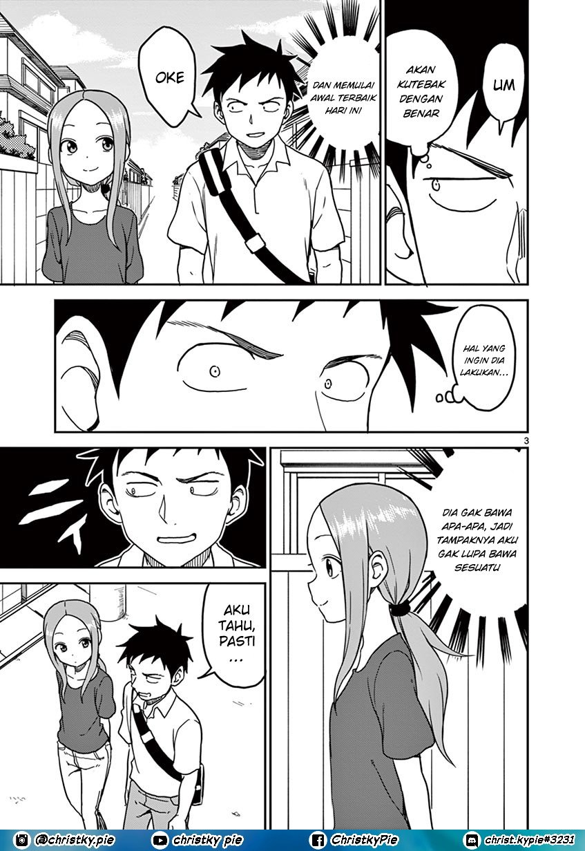 Karakai Jouzu no (Moto) Takagi-san Chapter 99