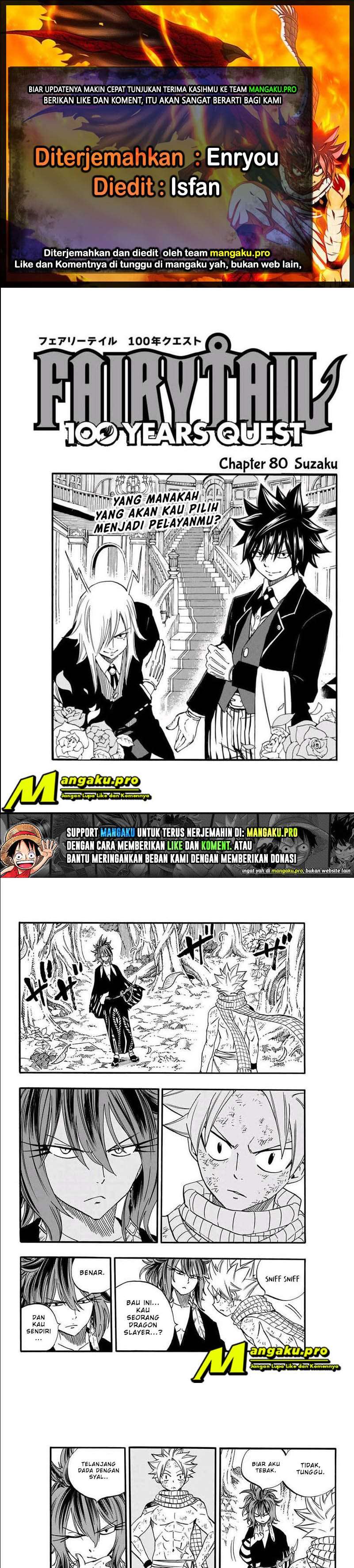 Fairy Tail: 100 Years Quest Chapter 80