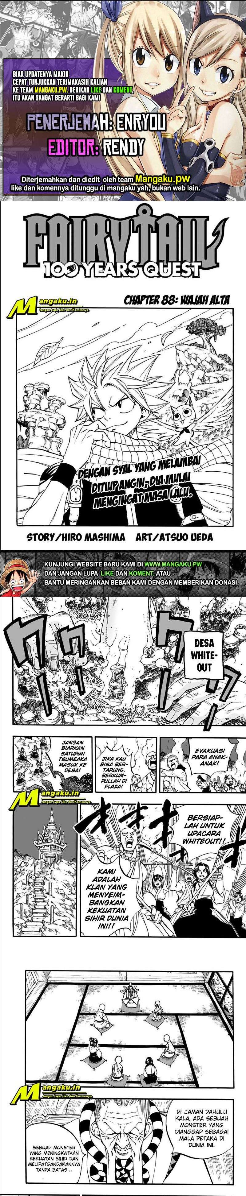 Fairy Tail: 100 Years Quest Chapter 88