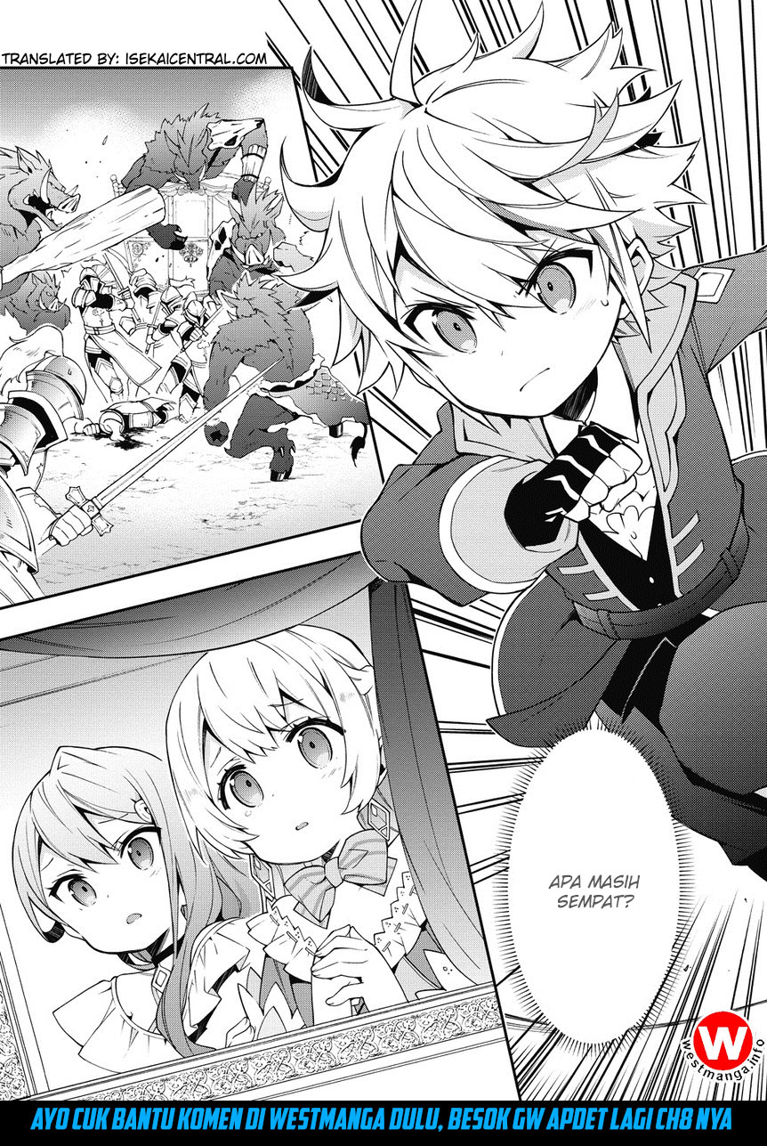 Tensei Kizoku no Isekai Boukenroku ~Jichou wo Shiranai Kamigami no Shito~ Chapter 7