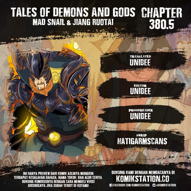 Tales of Demons and Gods Chapter 380.5