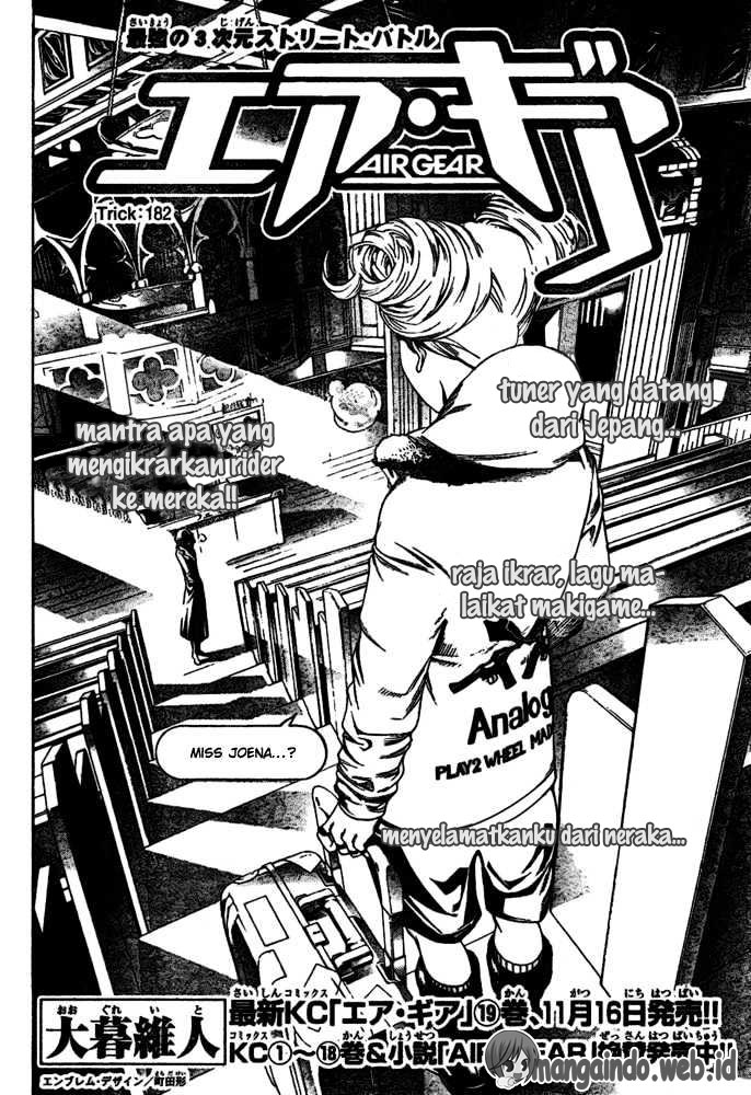 Air Gear Chapter 182