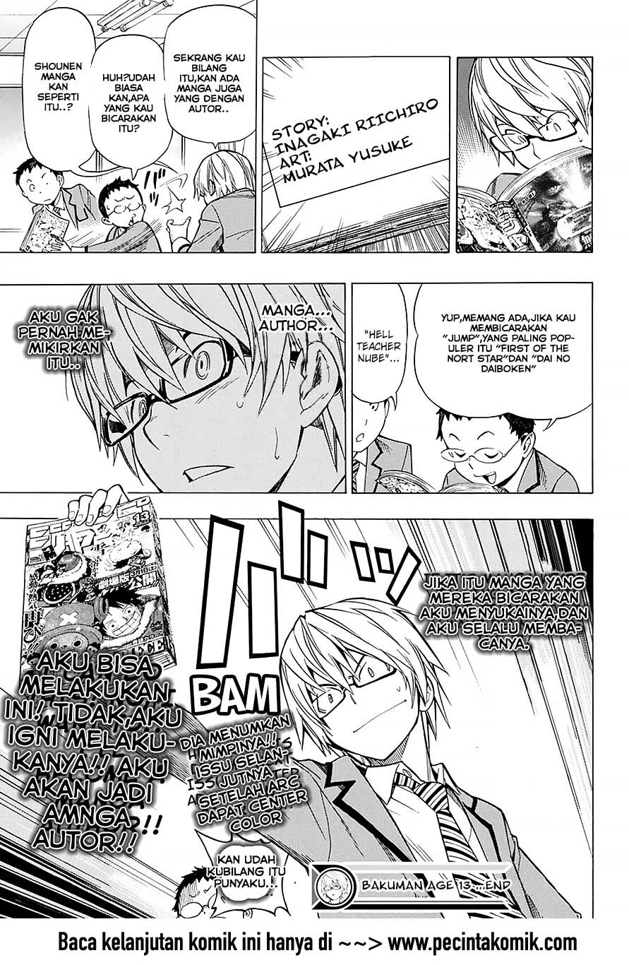 Bakuman Age 13 Chapter 1