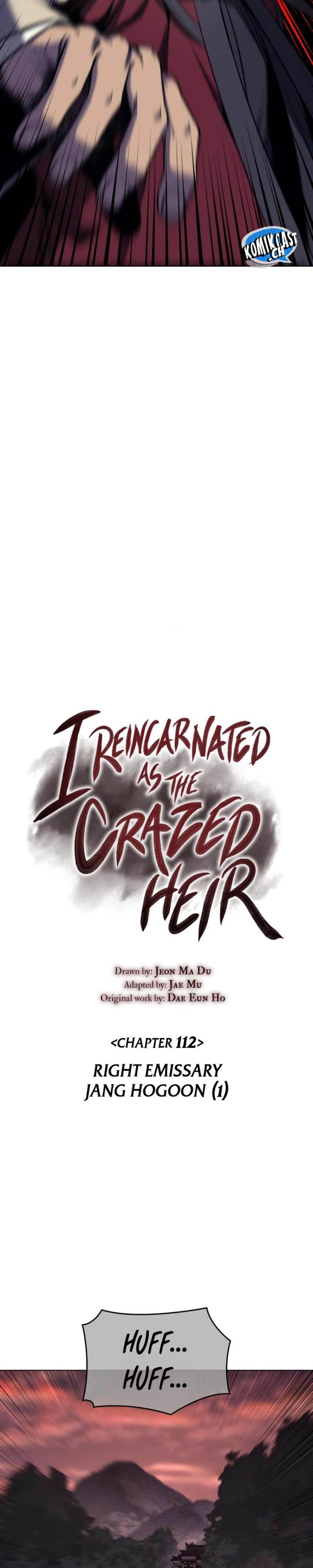 I Reincarnated As The Crazed Heir Chapter 112