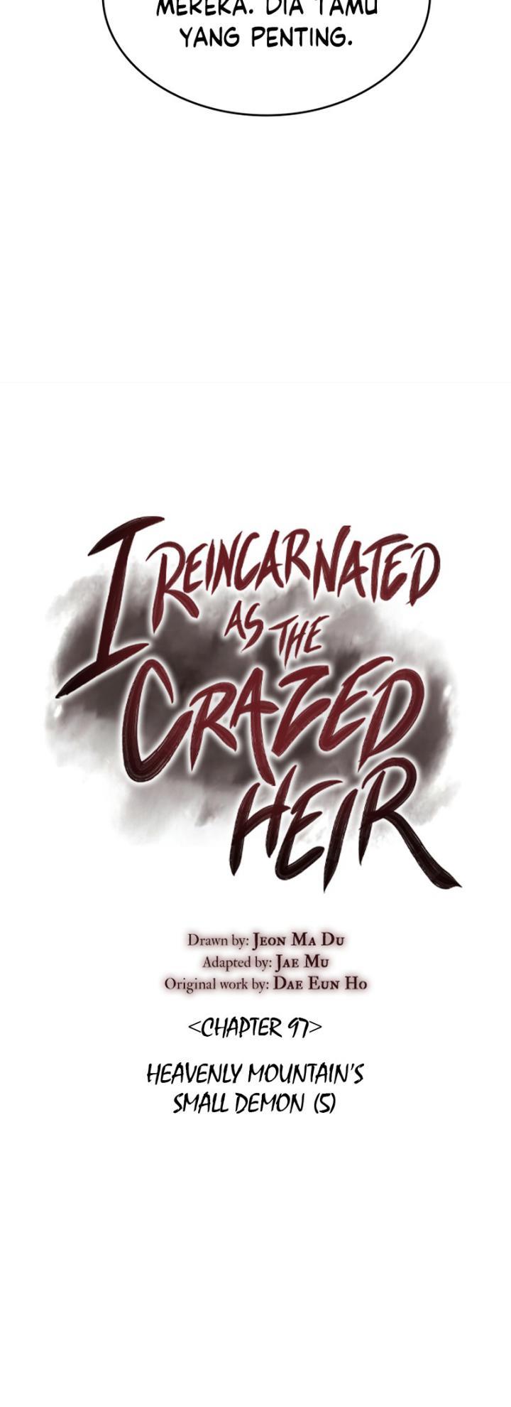 I Reincarnated As The Crazed Heir Chapter 97