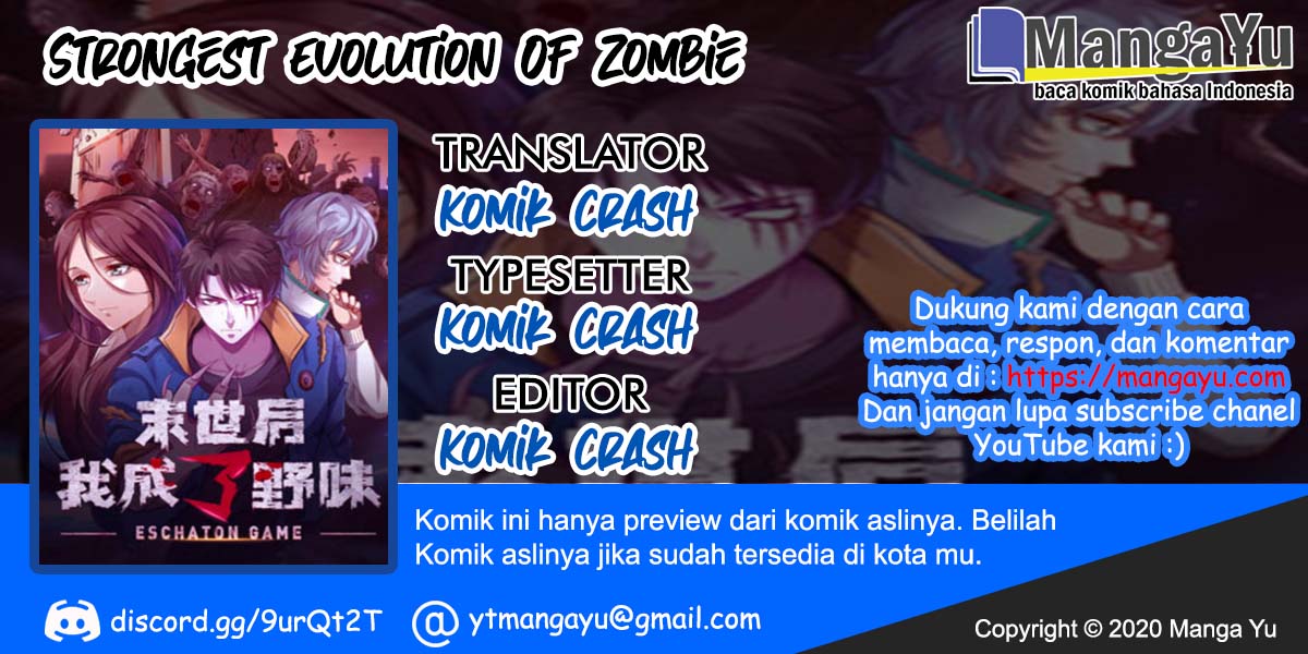 Strongest Evolution Of Zombie Chapter 1