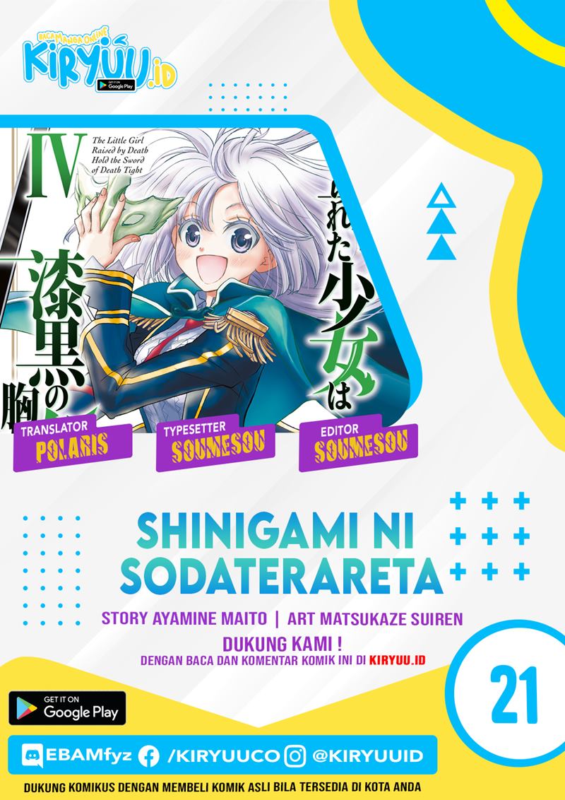 Shinigami ni Sodaterareta Shoujo wa Shikkoku no Tsurugi wo Mune ni Idaku Chapter 21