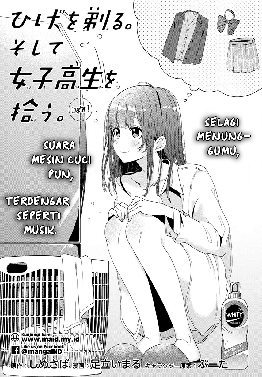 Hige Wo Soru. Soshite Joshikosei Wo Hirou. Chapter 02