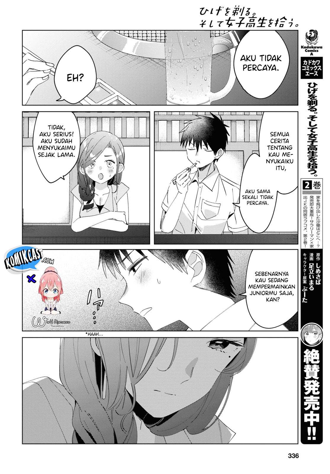 Hige Wo Soru. Soshite Joshikosei Wo Hirou. Chapter 14