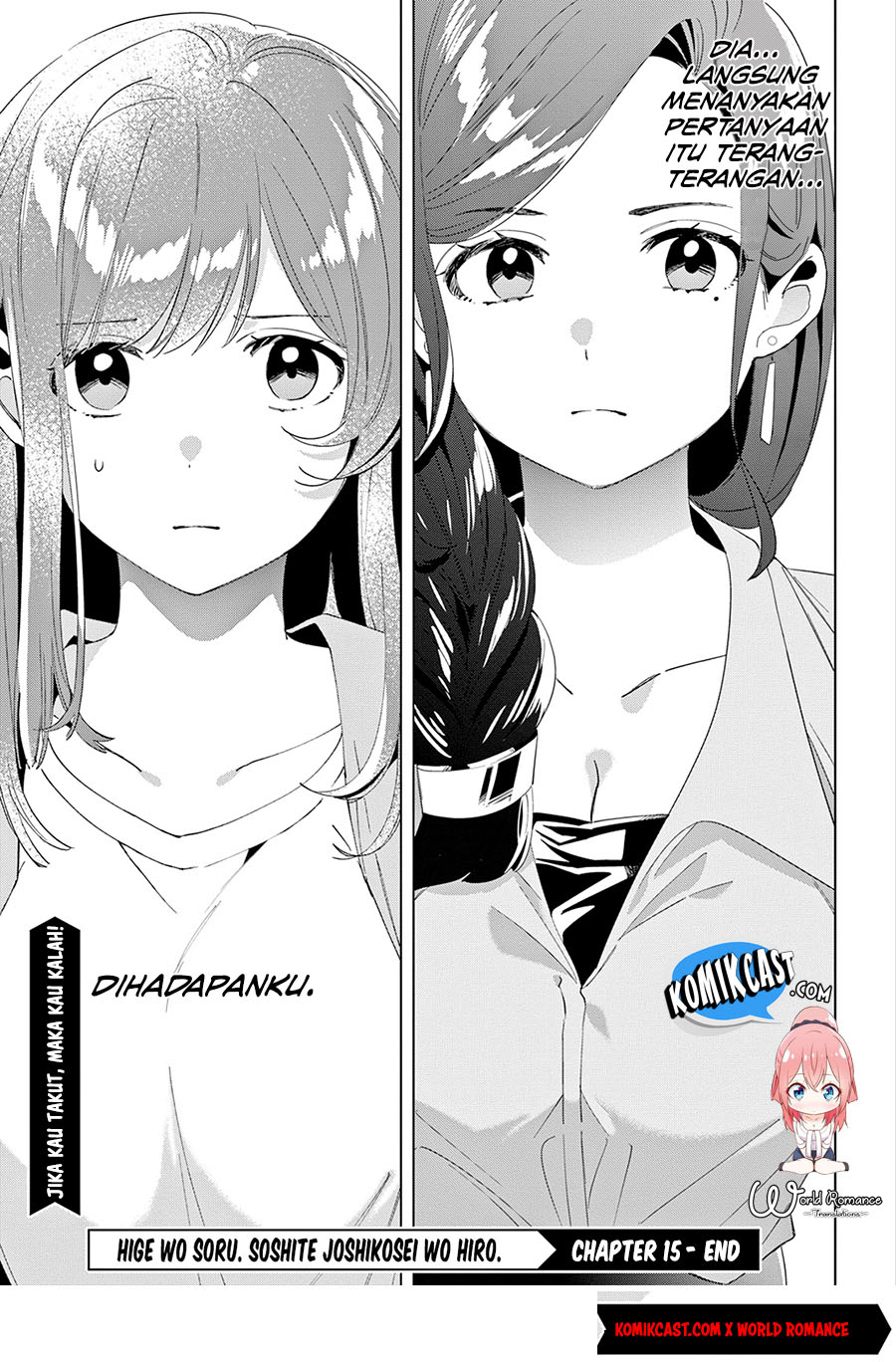 Hige Wo Soru. Soshite Joshikosei Wo Hirou. Chapter 15