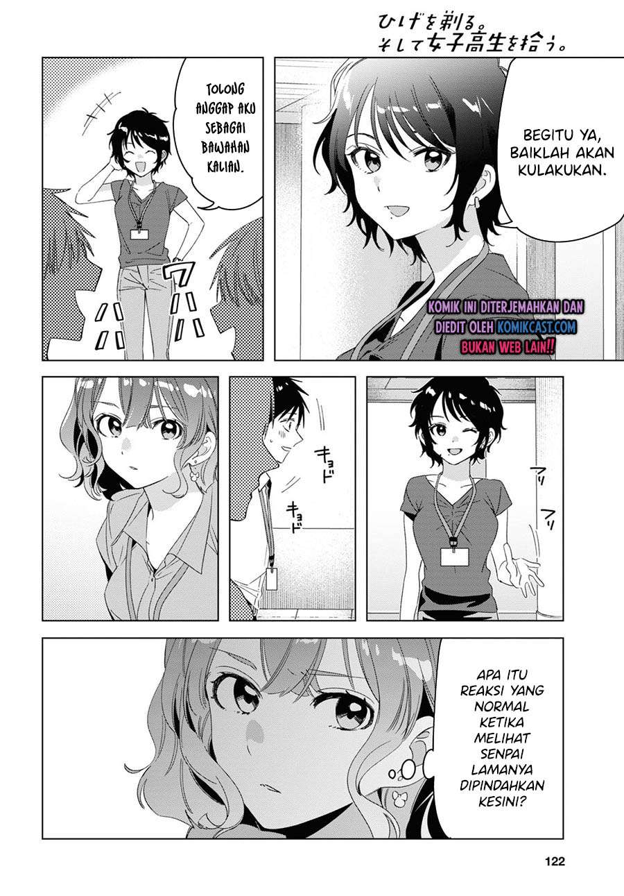 Hige Wo Soru. Soshite Joshikosei Wo Hirou. Chapter 27