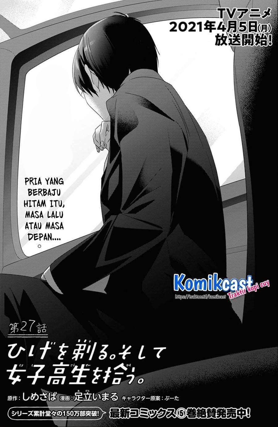 Hige Wo Soru. Soshite Joshikosei Wo Hirou. Chapter 27