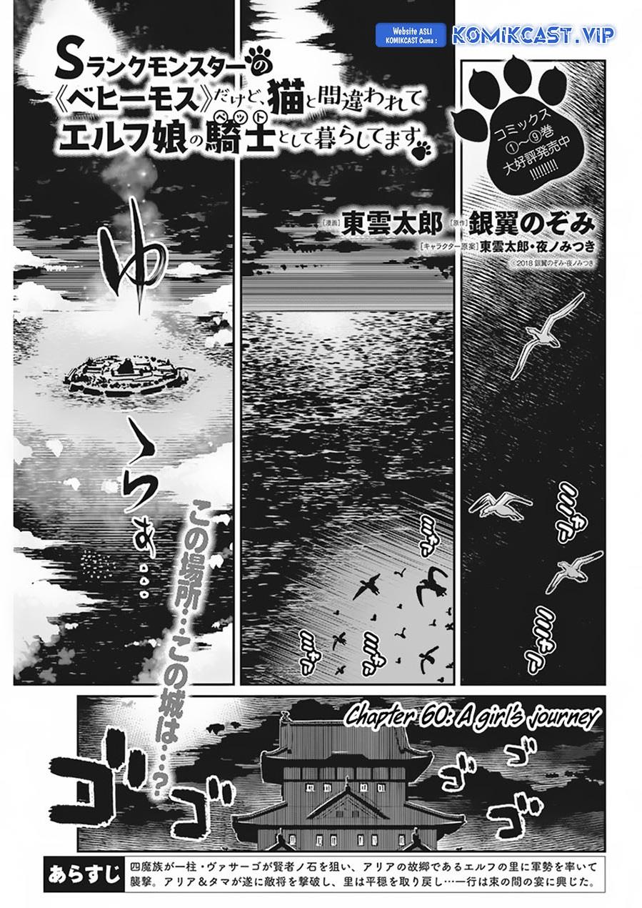 S-Rank Monster no Behemoth Dakedo, Neko to Machigawarete Erufu Musume no Kishi (Pet) Toshite Kurashitemasu Chapter 60