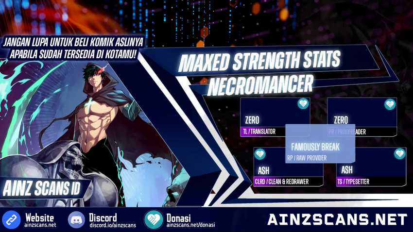 Maxed Strength Necromancer Chapter 31