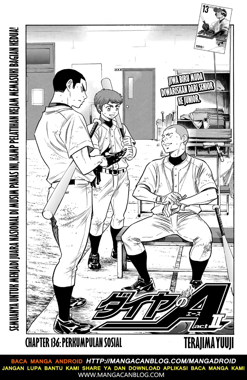 Diamond No Ace Act 2 Chapter 136