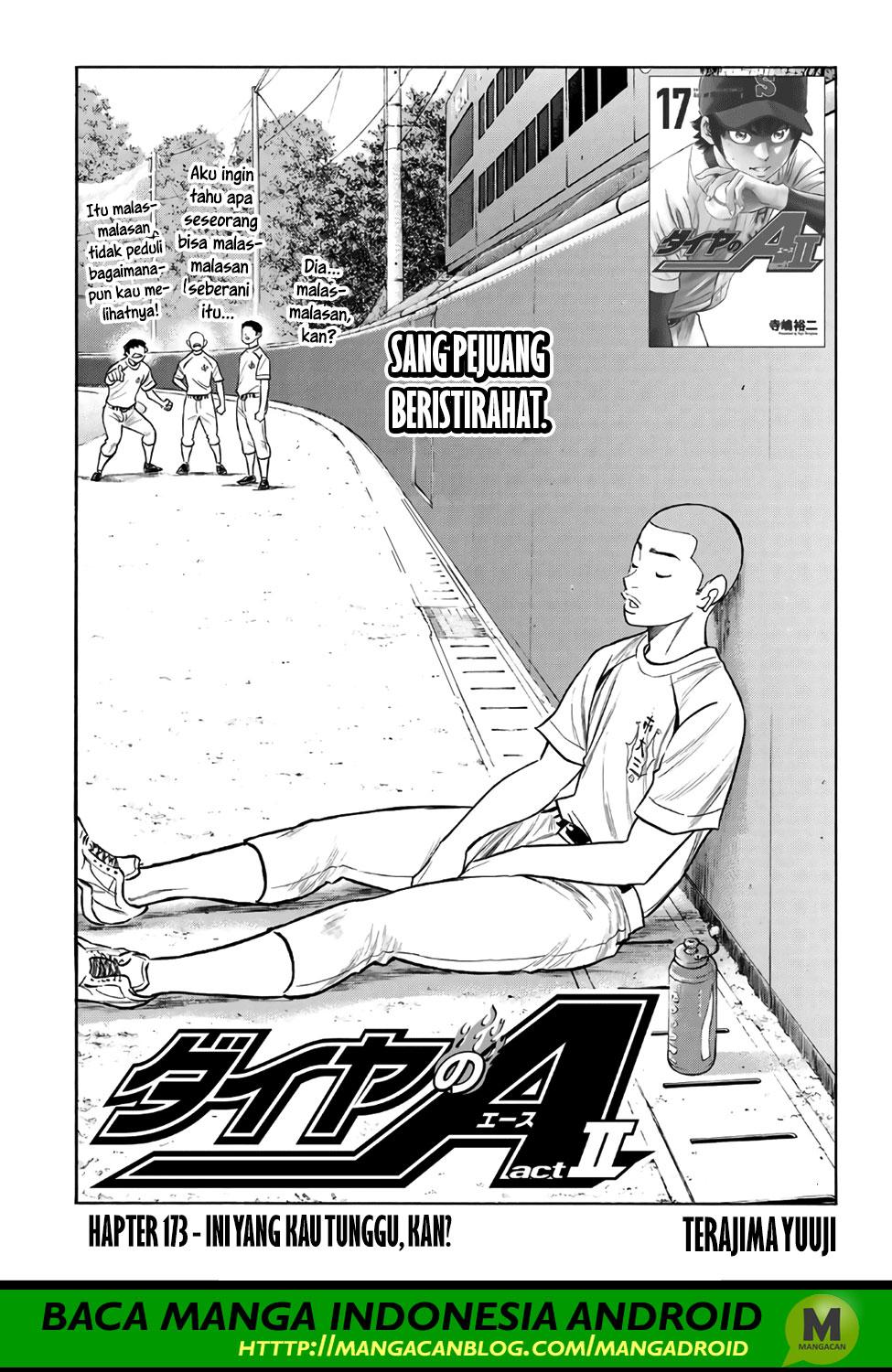 Diamond No Ace Act 2 Chapter 173