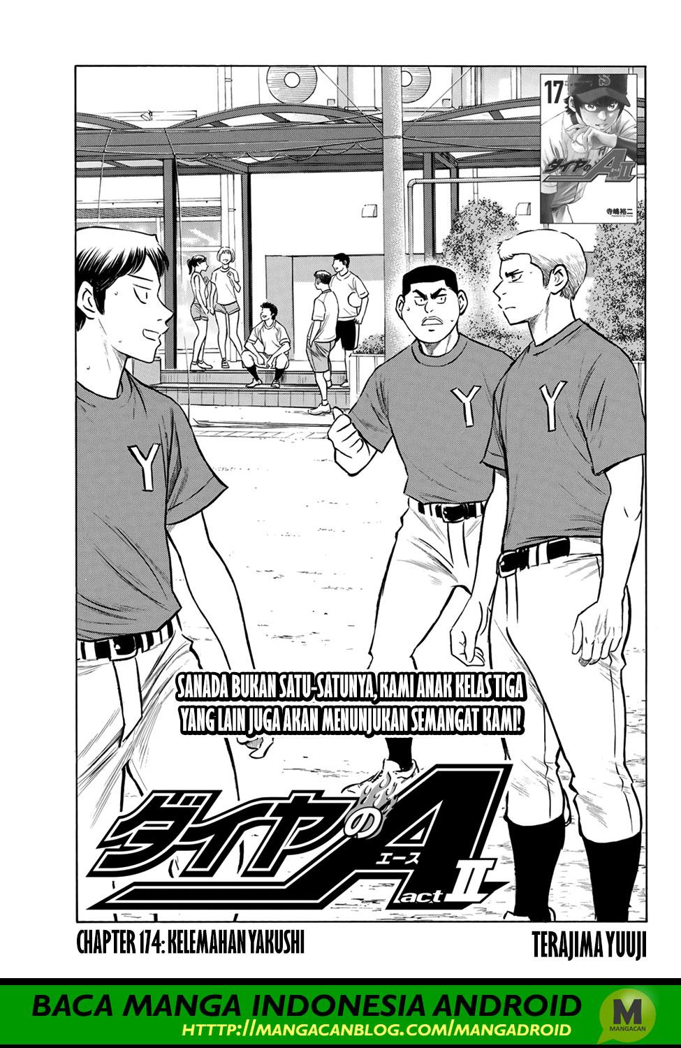 Diamond No Ace Act 2 Chapter 174