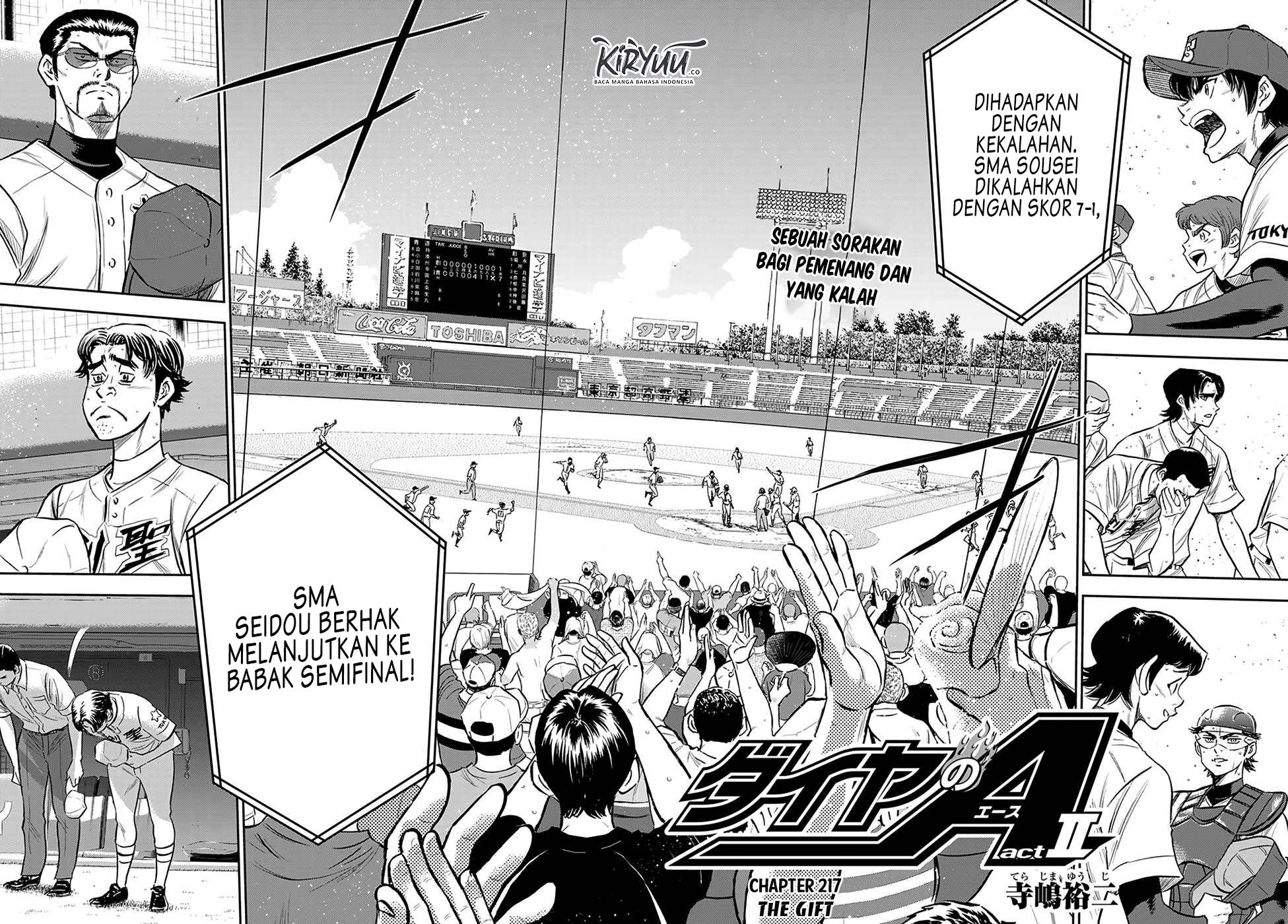 Diamond No Ace Act 2 Chapter 217