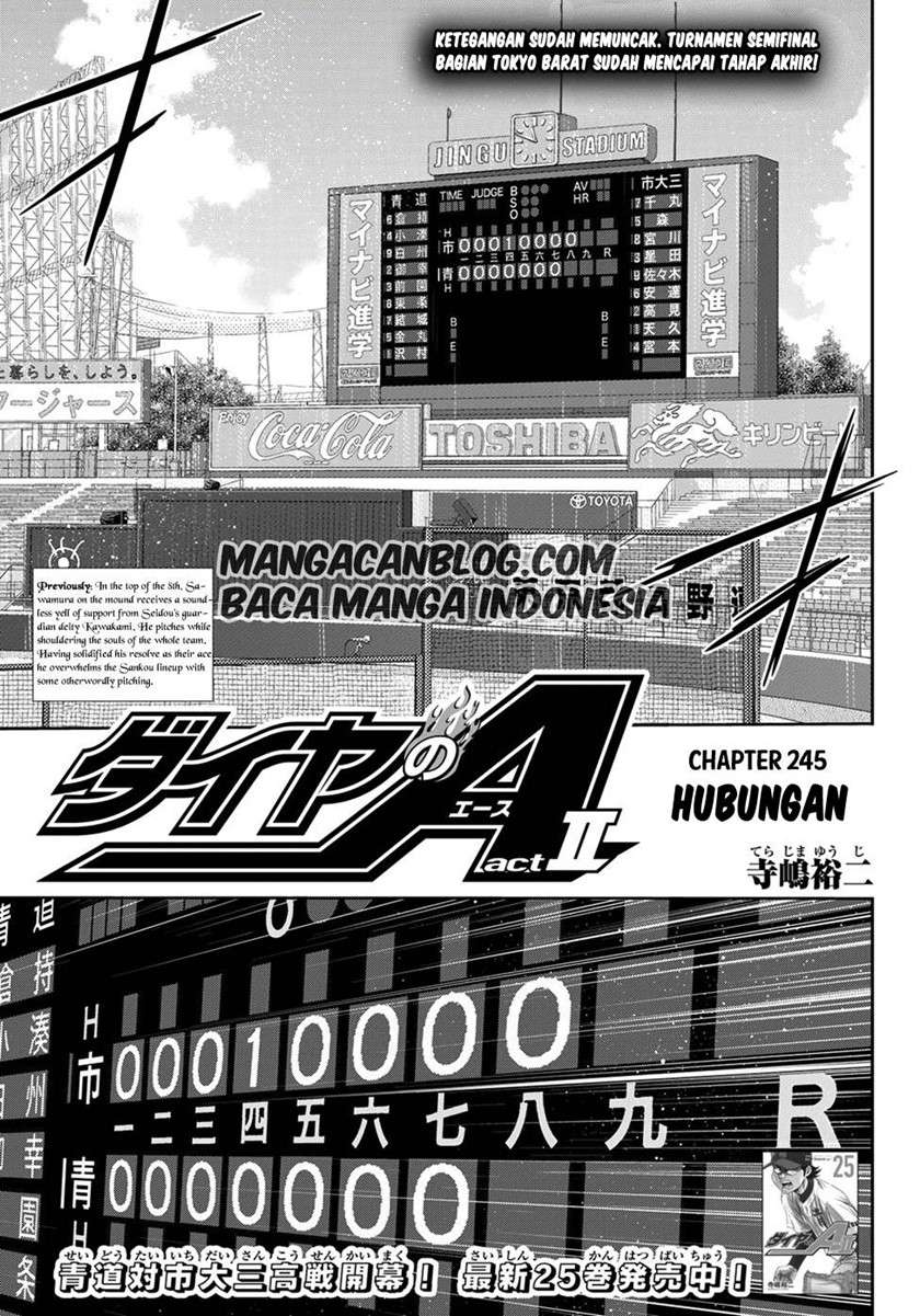 Diamond No Ace Act 2 Chapter 245