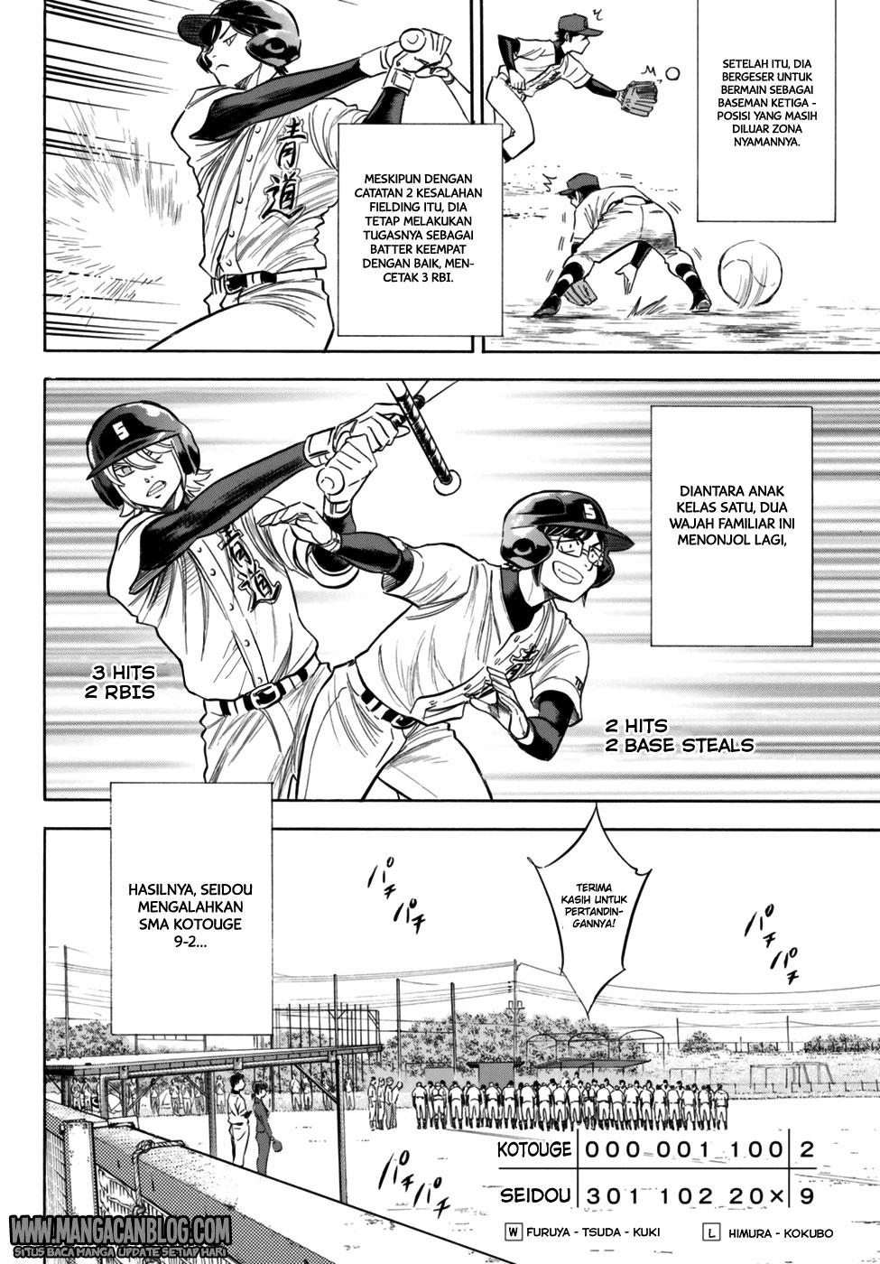 Diamond No Ace Act 2 Chapter 95