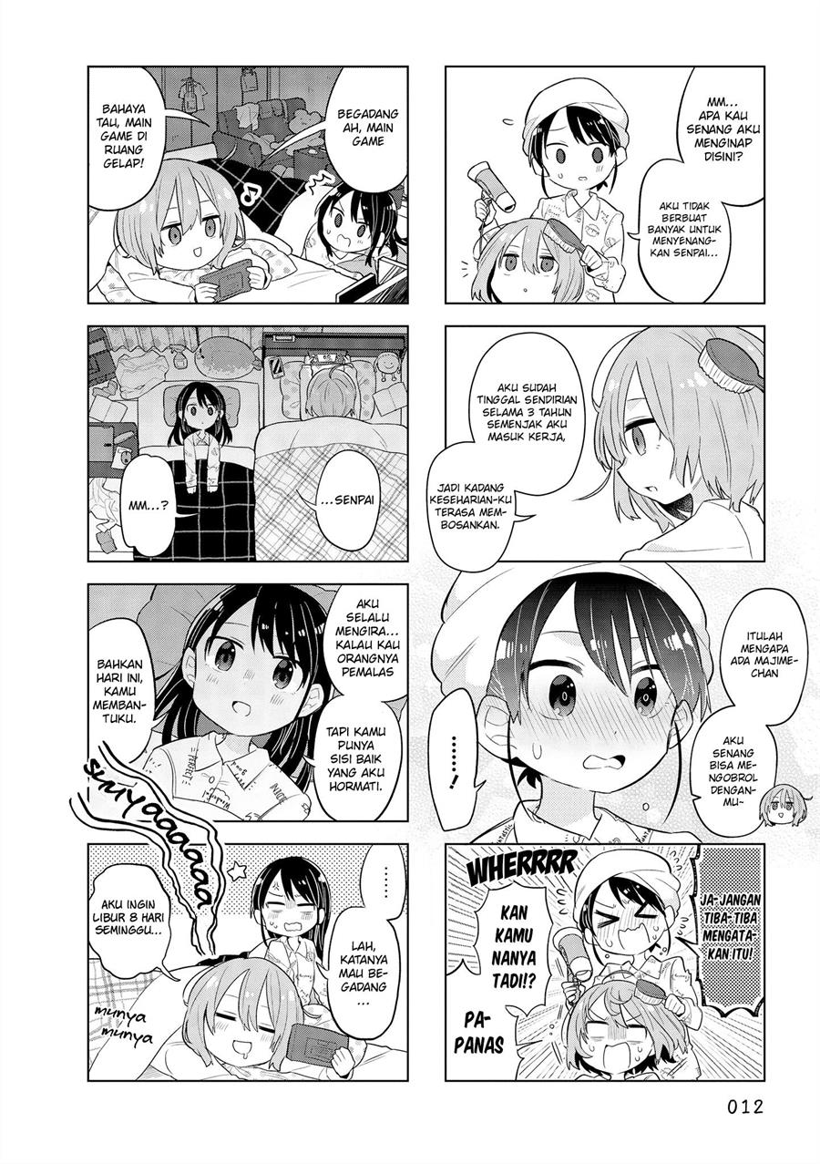 Zubora Senpai to Majime-chan Chapter 1