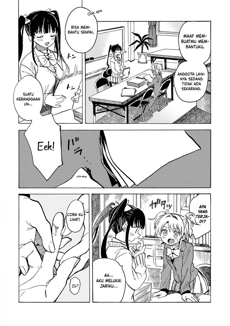 Yandere Meruko-chan wa Senpai ga Osuki Chapter 5