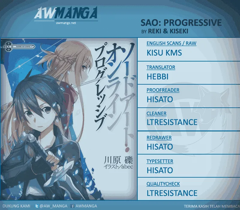 Sword Art Online: Progressive Chapter 03