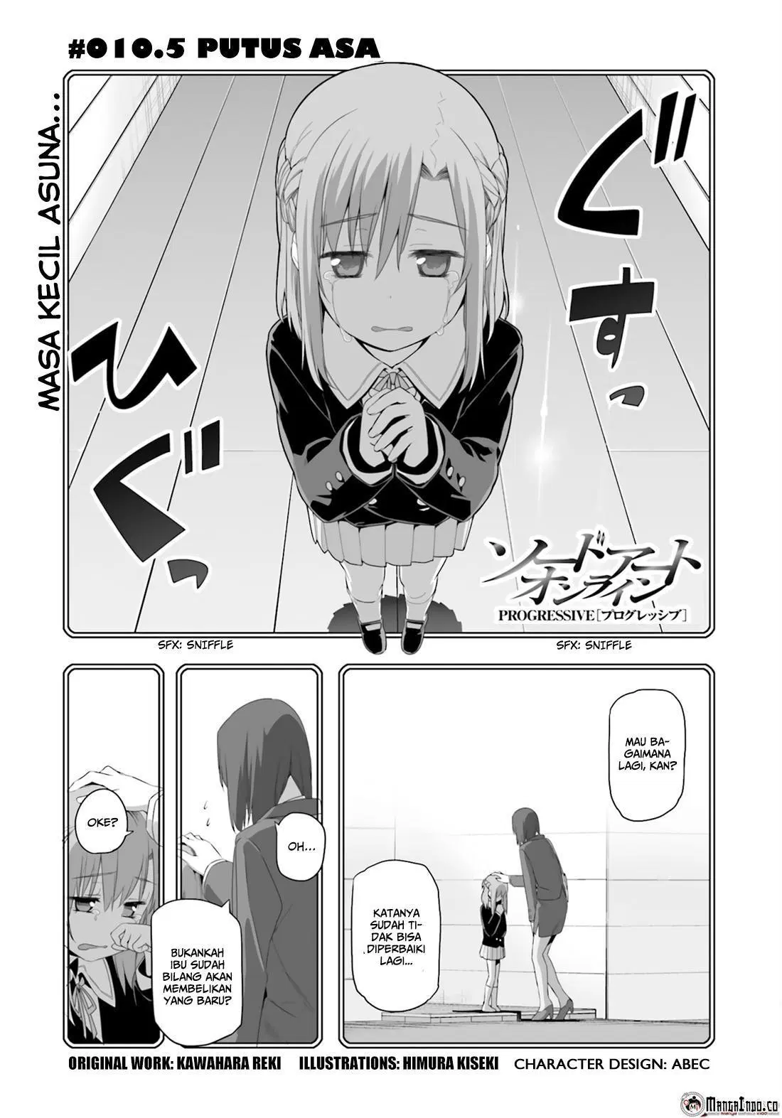 Sword Art Online: Progressive Chapter 10.5